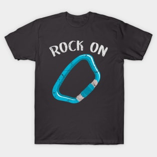 Rock on distressed logo T-Shirt